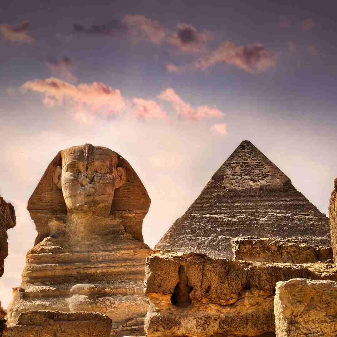 Giza pyramids, 2 days trip
