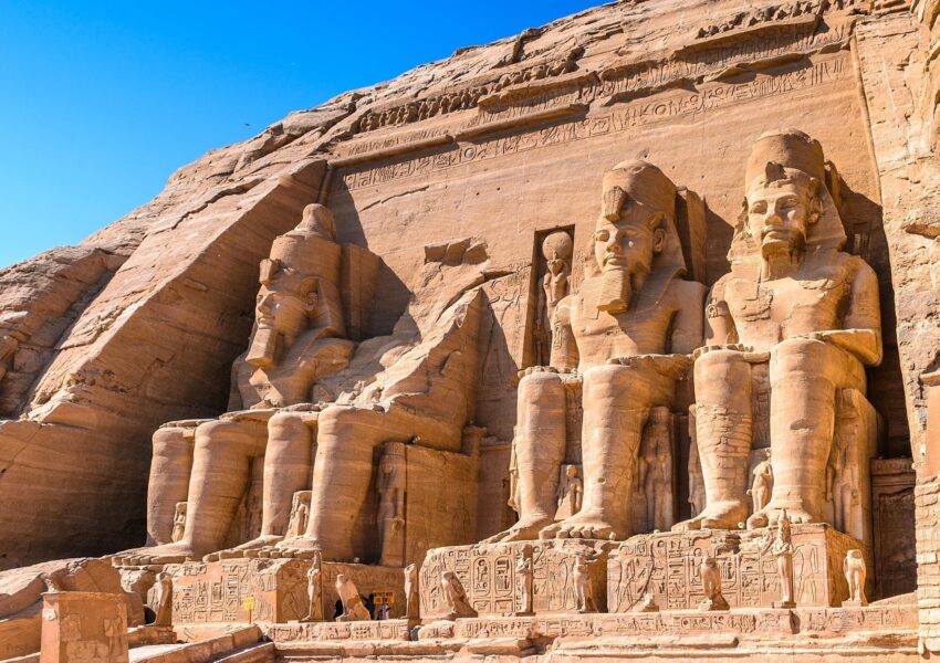 Abu Simbel temples in Aswan x