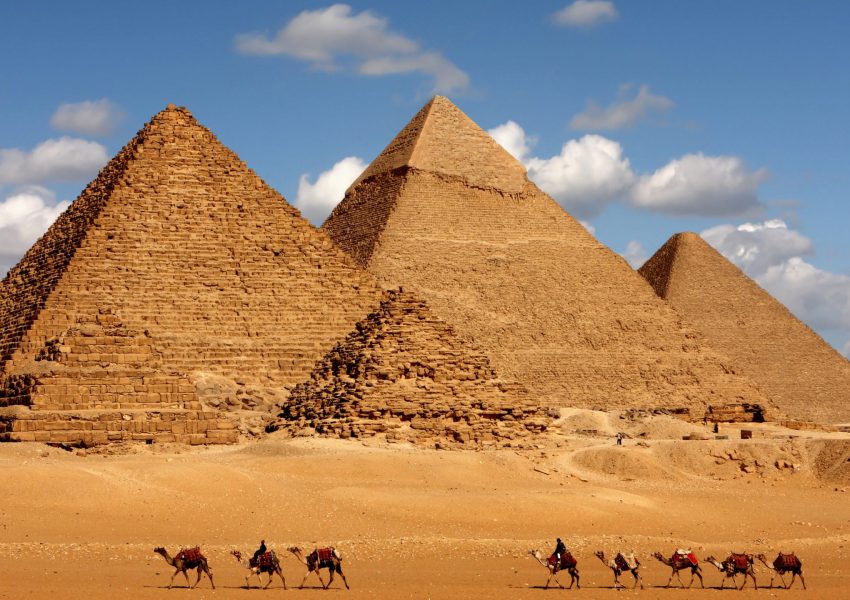 Egyptian pyramids scaled  x