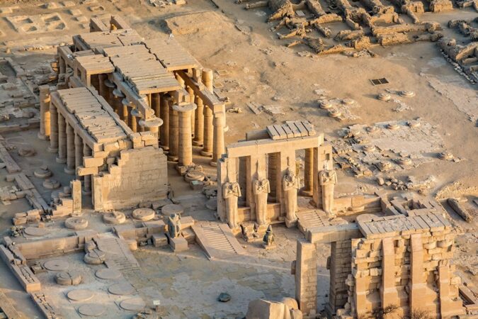 Ramesseum Temple in Luxor x