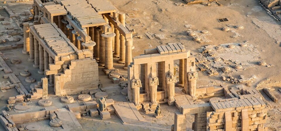 Ramesseum Temple in Luxor x