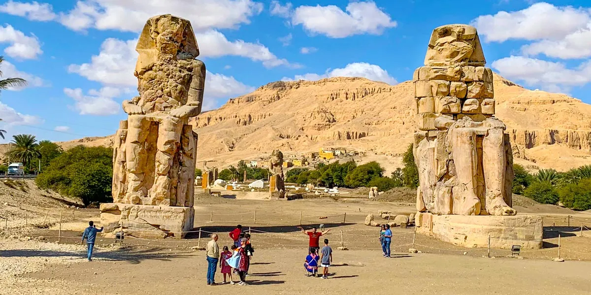 The Colossi of Memnon