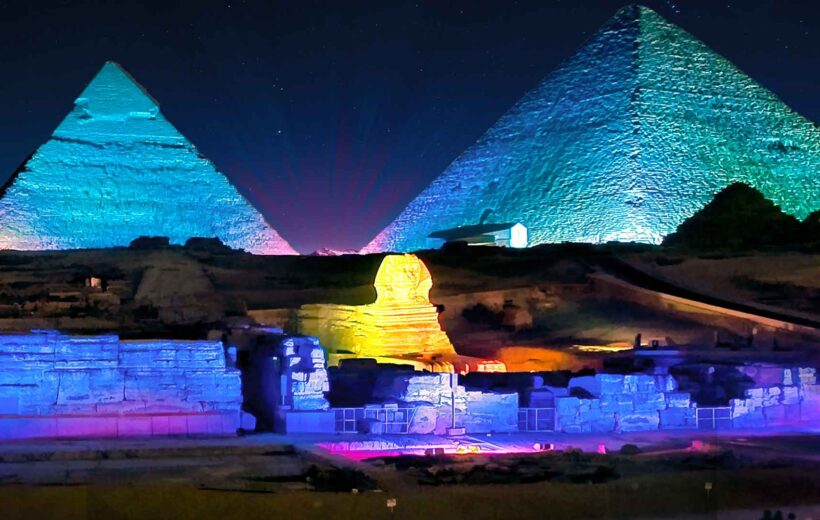 Sound and Light Show at the Pyramids - CDT012