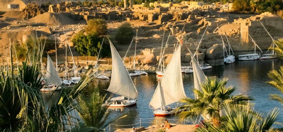 Felucca Ride on the Nile in Aswan x