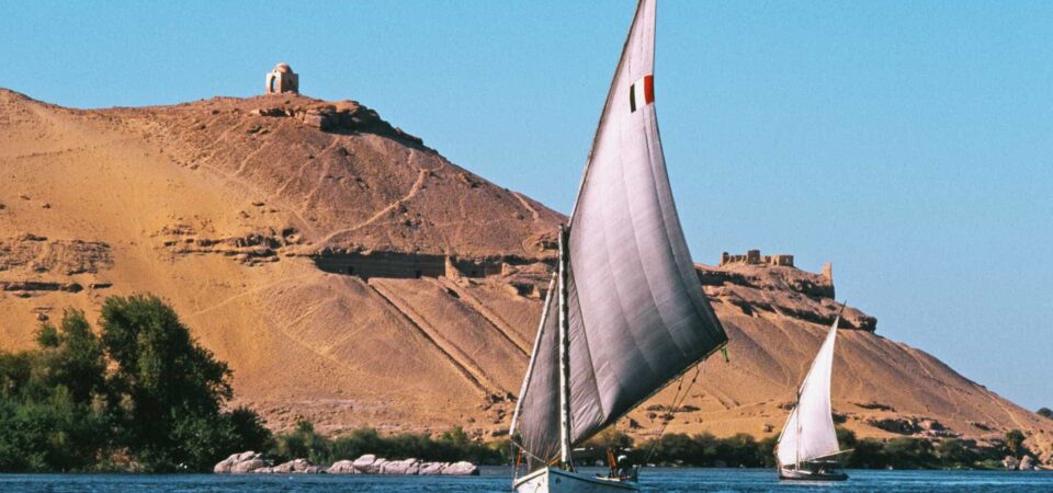 Felucca Ride on the Nile in Aswan x