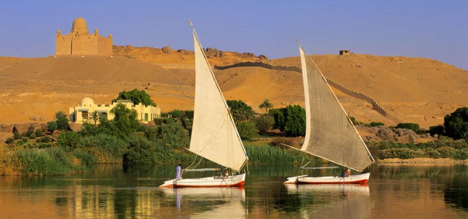 Felucca Ride on the Nile in Aswan x