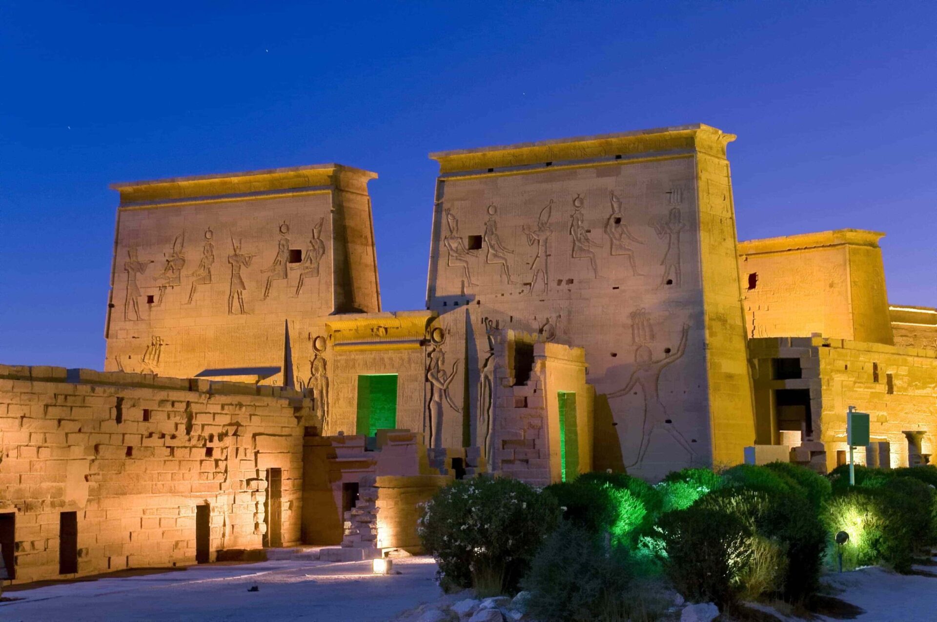 Sound and Light Show at Philae Temple  scaled